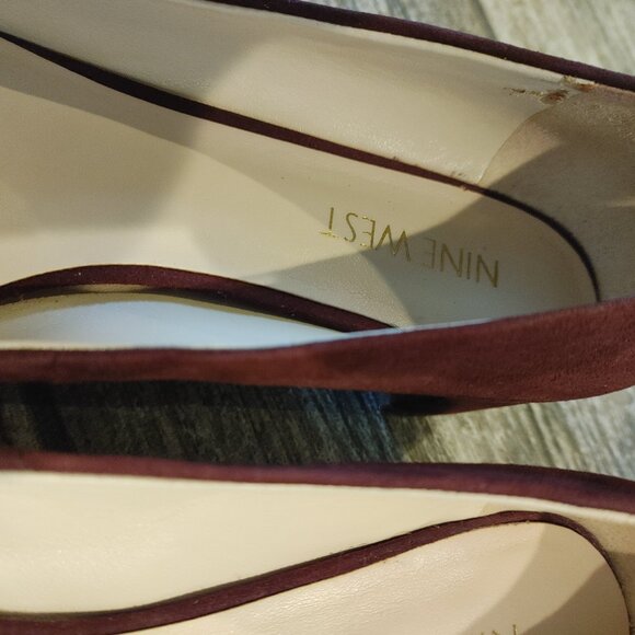 Nine West Women's Shoes 'Olencia' size 7.5 - suede - Picture 11 of 16